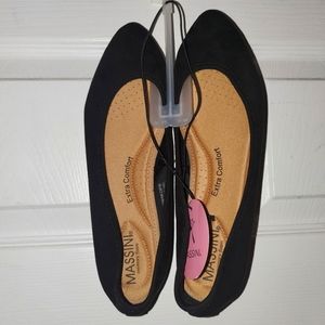 Massini black Flats
